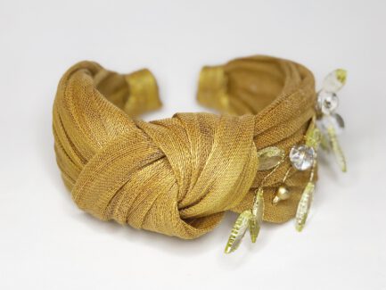 Diadema Nudo Dorada