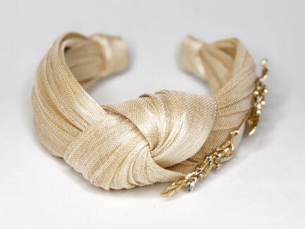 Diadema Nudo Natural
