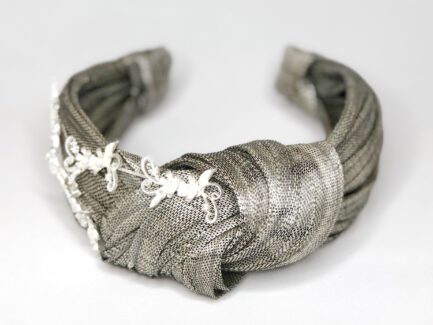 Diadema Nudo Gris