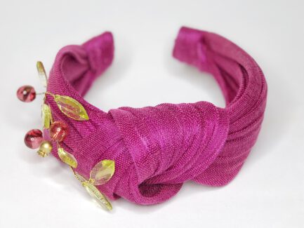 Diadema Nudo Buganvilla