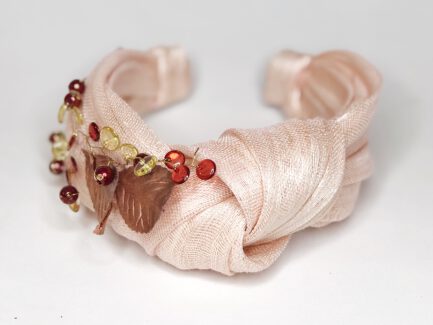Diadema Nudo Rosa
