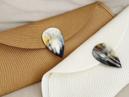 Cartera de Rafia Asta Lágrima