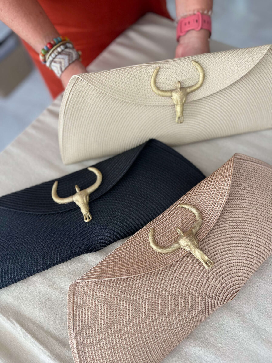 Carteras de rafia Bufalo