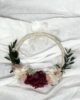 Aro para los anillos de flores preservadas novia Patricia L