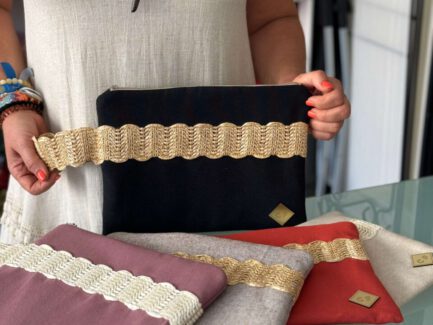 Cartera Nature con Asa de Rafia