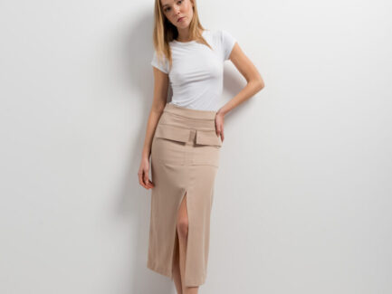 Falda Midi Cargo