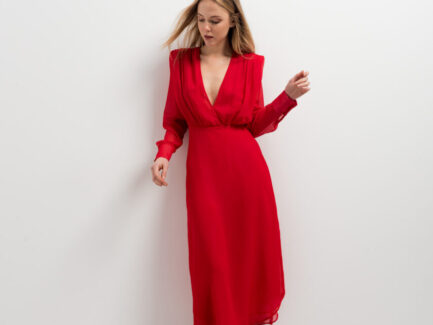 Vestido Midi Gasa
