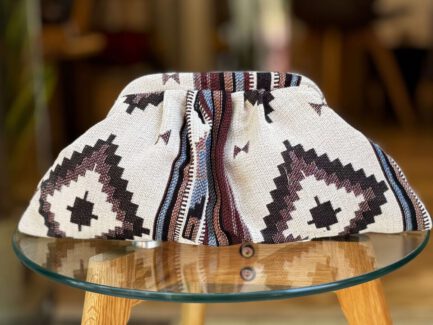 Bolso de Mano Modelo Greta Rombos